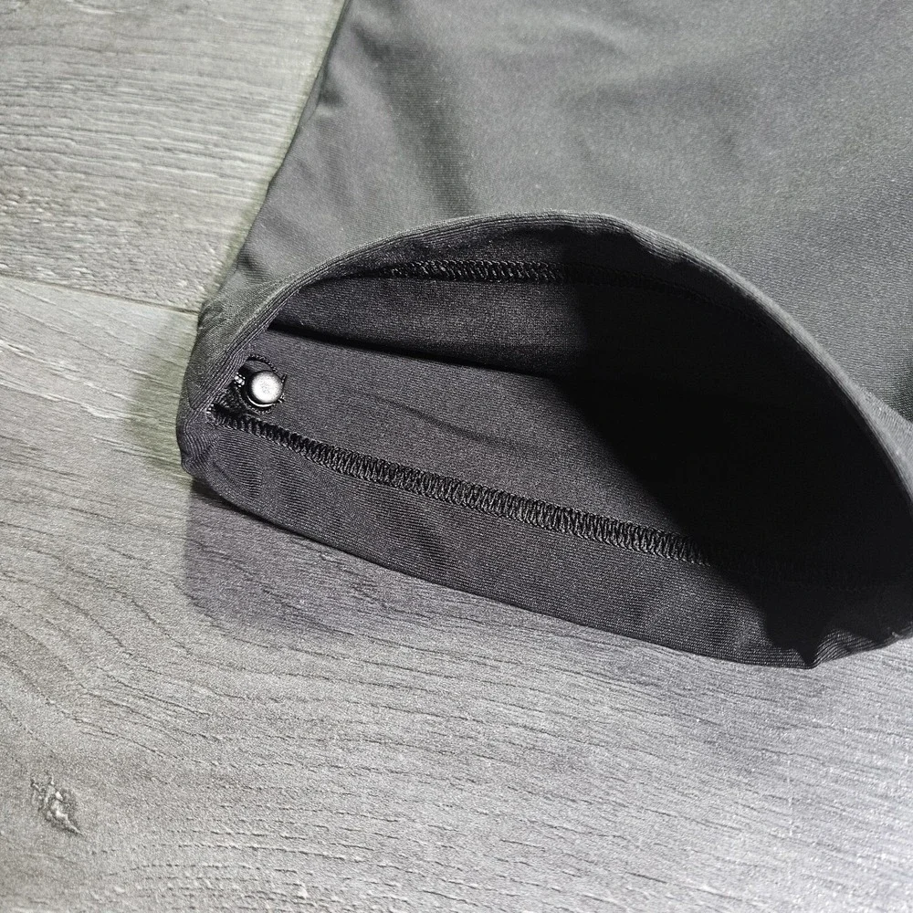 Lululemon ABC Pant Men 36x31 Gray Stretch Gorpcore Travel Cinch Ankle Hiking
